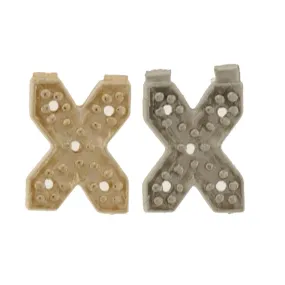 14KY & 14KW  Block Initial 9mm X For .01pt Stone