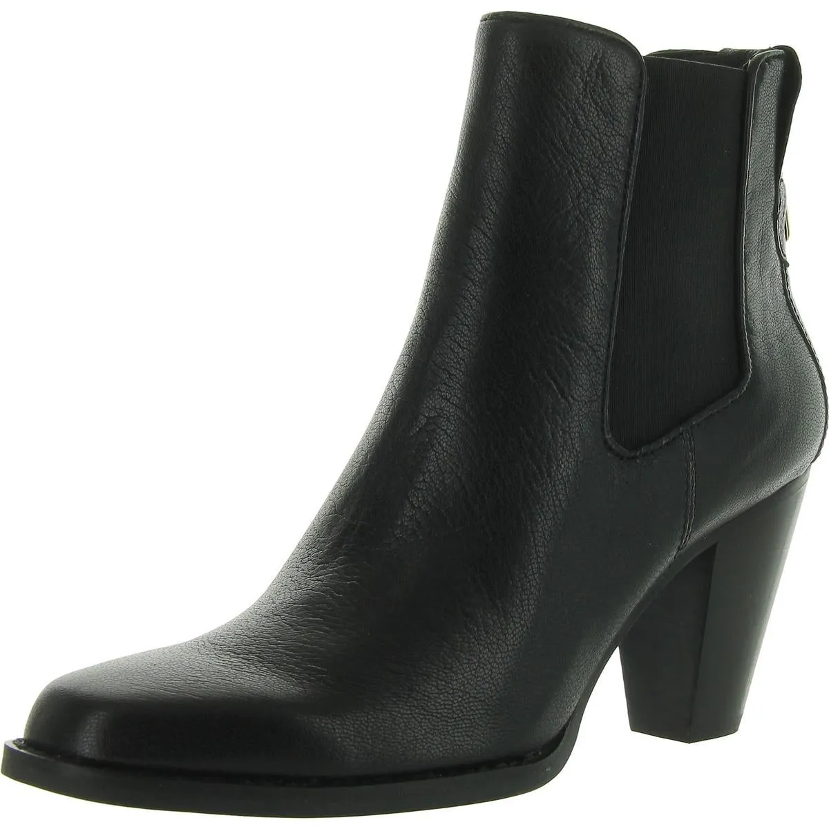 Aerosoles Womens Lido Leather Heels Mid-Calf Boots