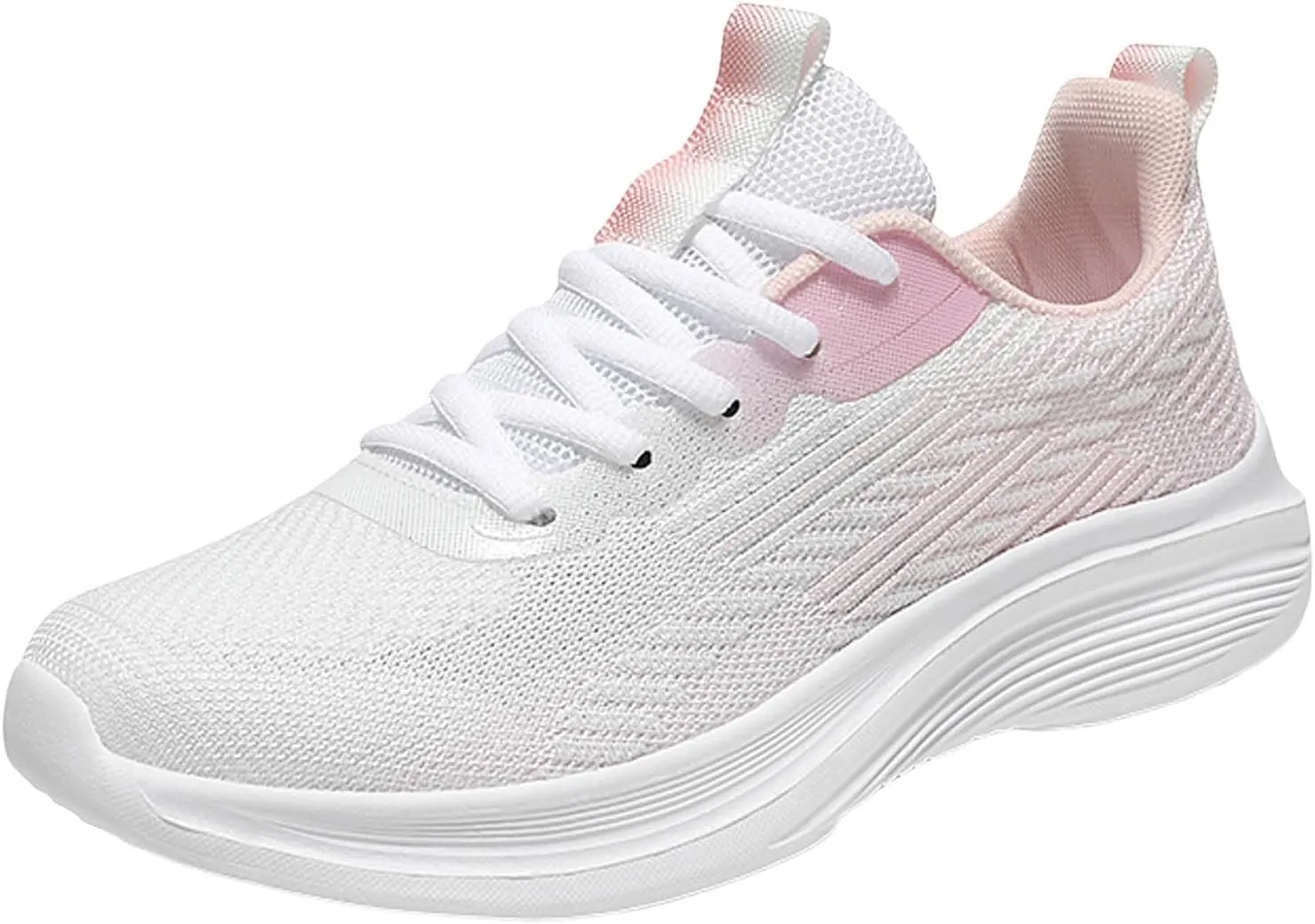 Arch Support Platform Sneakers for Women Non Slip Workout Fashion Tennis Running Sneakers Canvas Slip on Shoe
