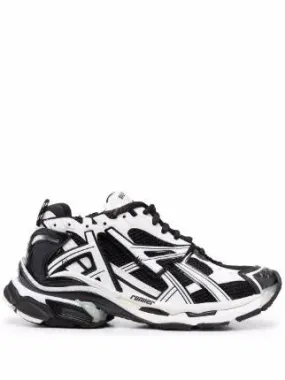 BALENCIAGA TWO-TONE RUNNER SNEAKERS