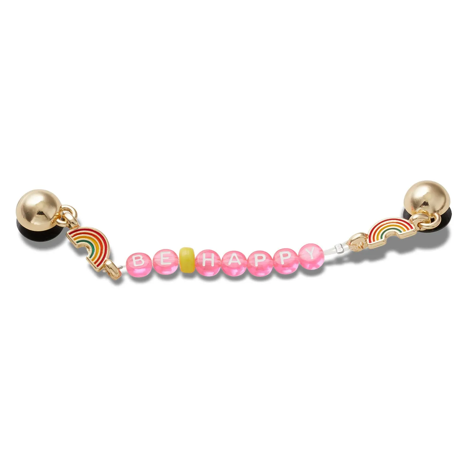 Be Happy Chain Jibbitz