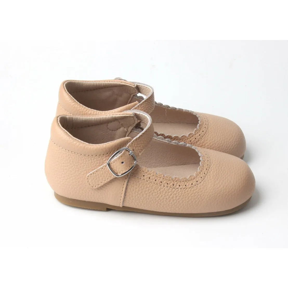 BEIGE MARY JANE SHOES