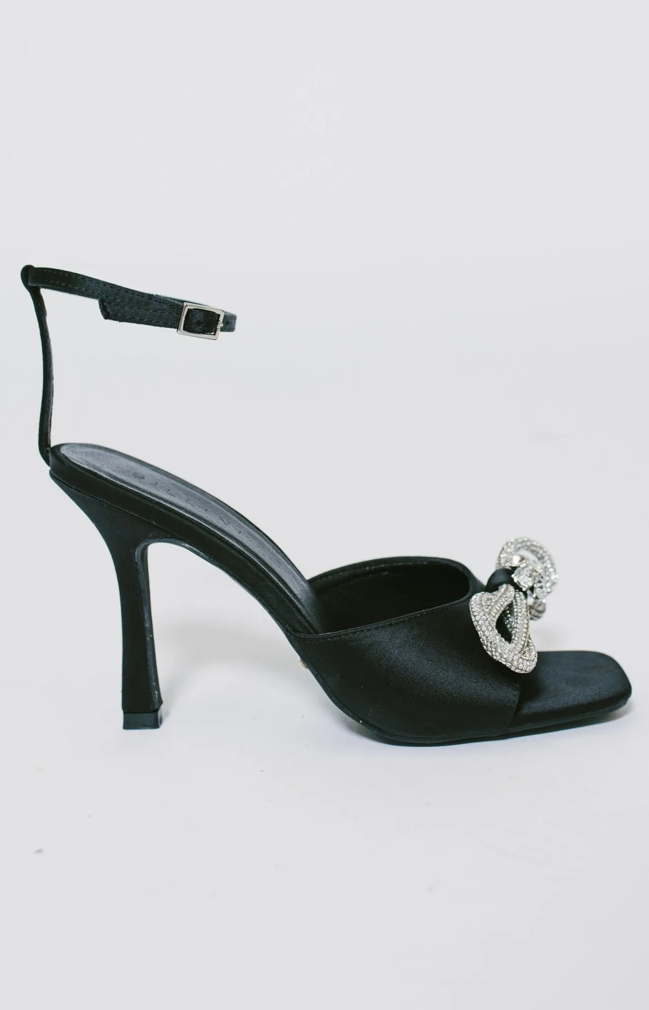 Billini: Elarni Heels, BLACK SATIN