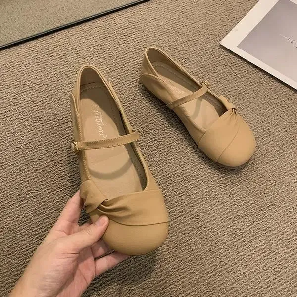 binfenxie  -  Shoes Woman 2024 Shallow Mouth Modis Casual Female Sneakers Flats Round Toe All-Match New Comfortable Cute Dress Summer Retro Ba