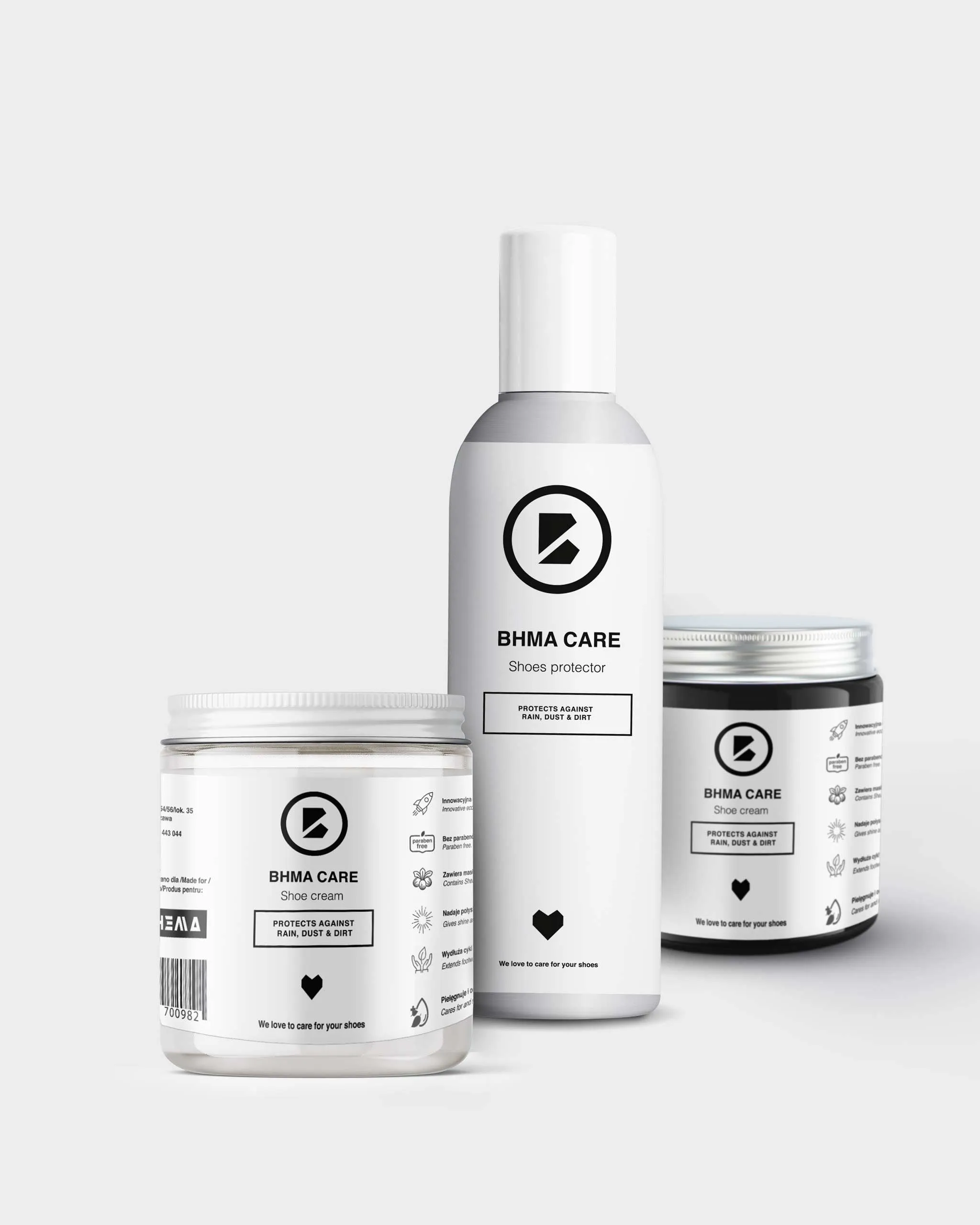 BOHEMA Care Eco Full Set vegan shoe care set