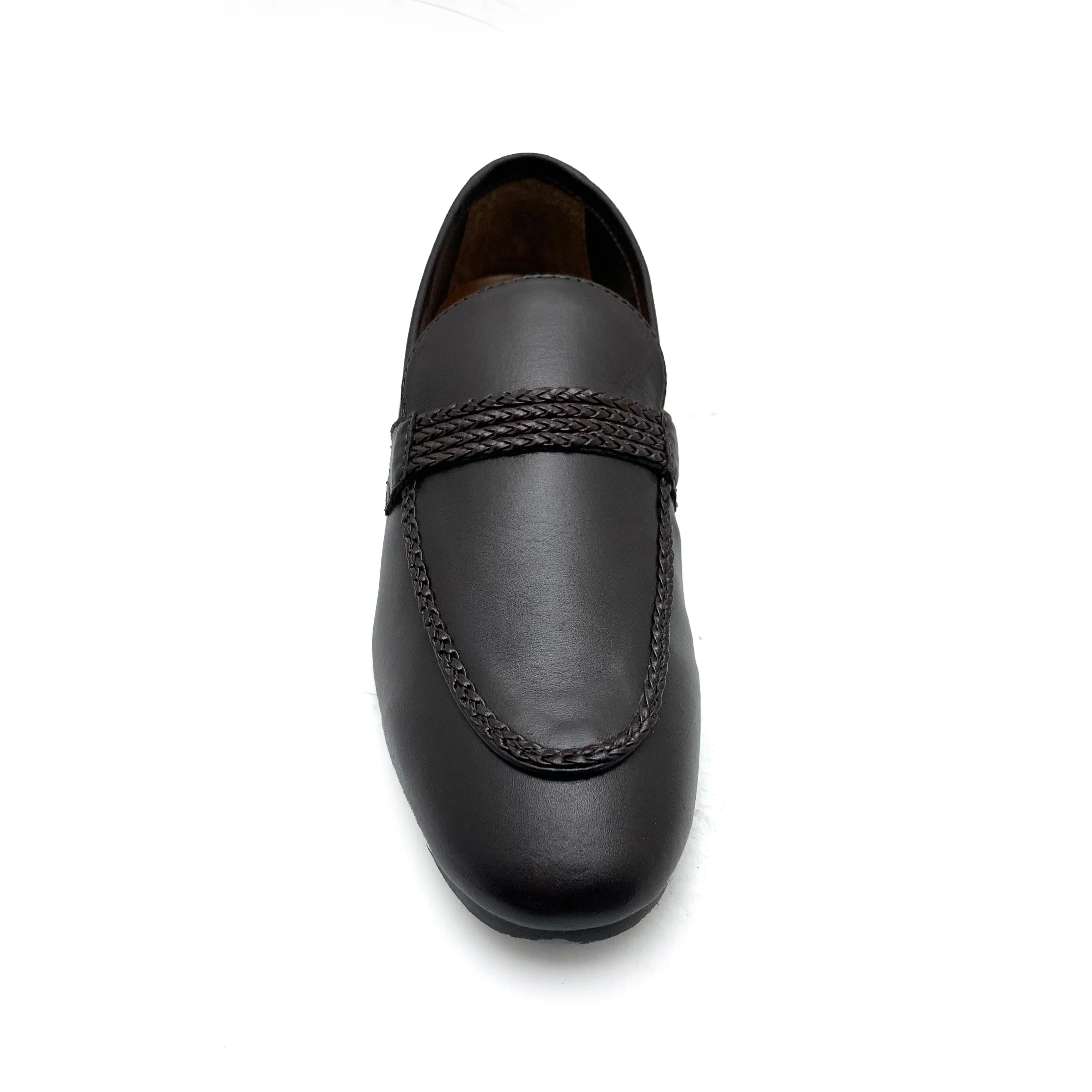 Brown Formal Slip On