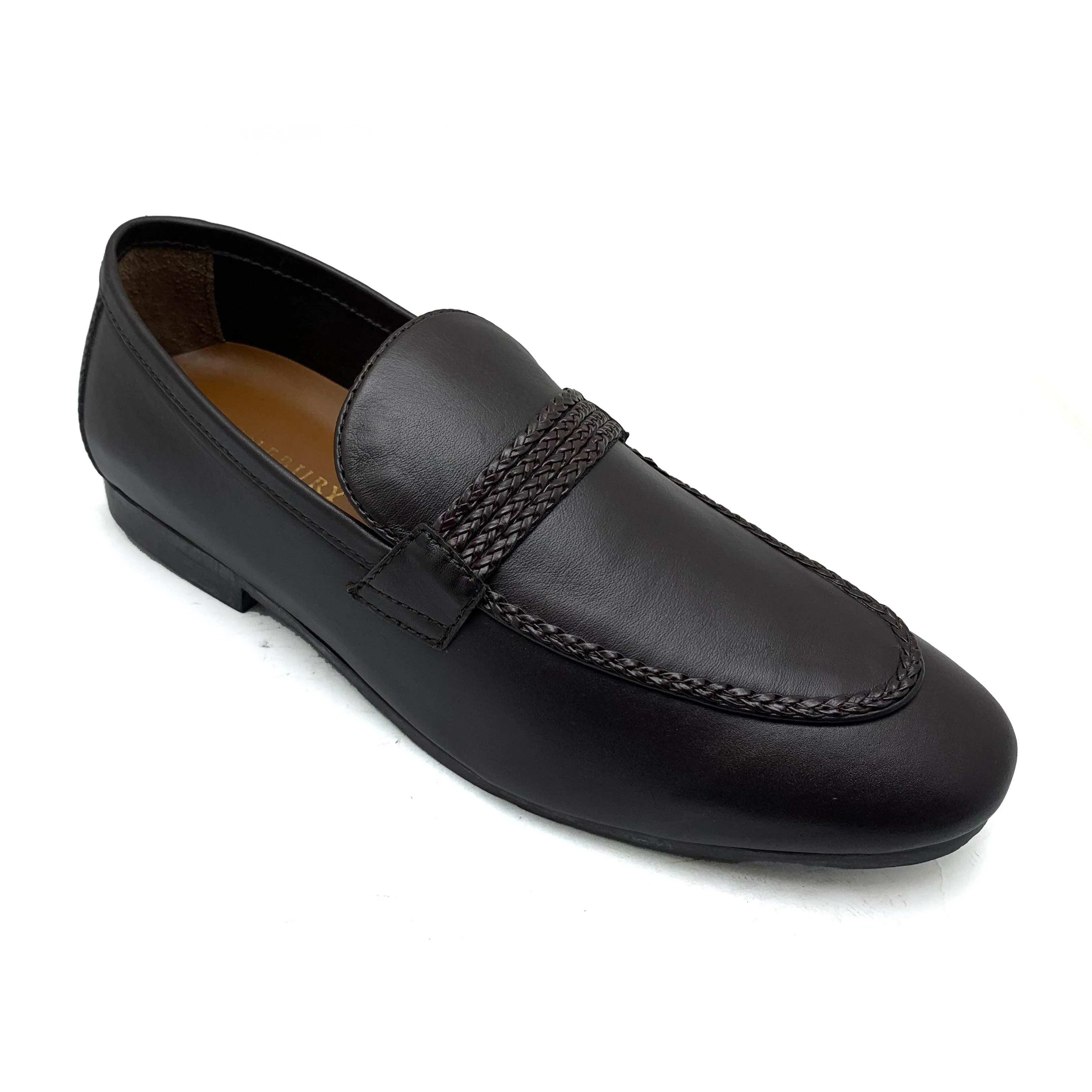 Brown Formal Slip On