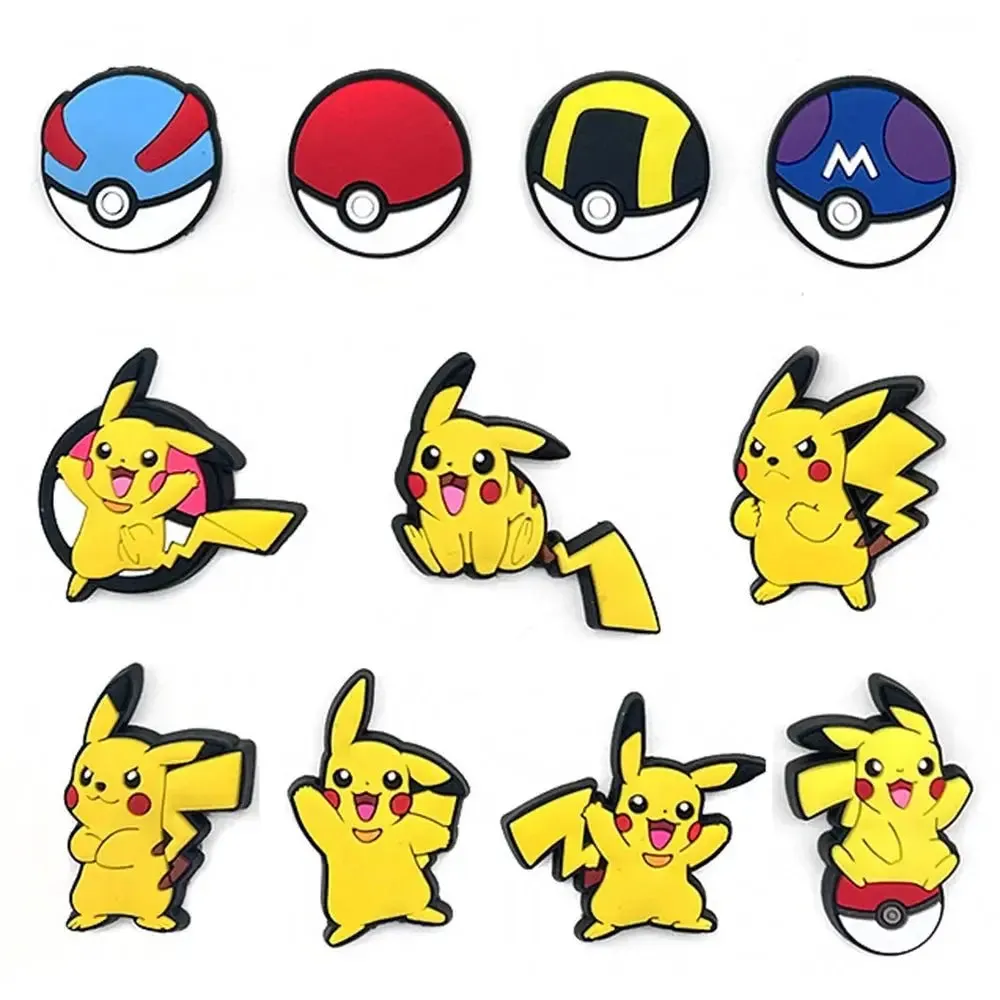 Cartoon PVC 8-16pc - Disney & Pokemon Croc Charms