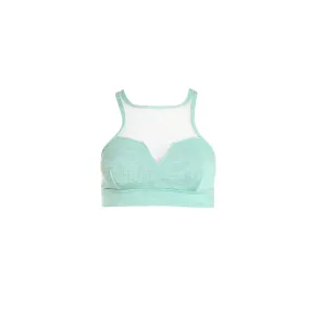 Gourami White Label Linear Goddess Bra Top - Light Green