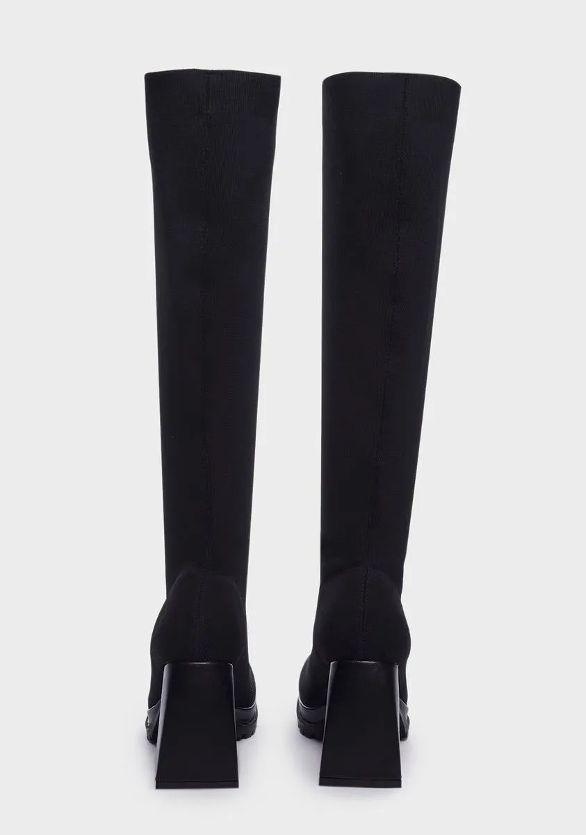Harsh Instincts Knee High Boots