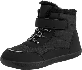 Kids Snow Boots Girls Boys Warm Winter Shoes Cold Weather Kids Waterproof Outdoor Warm Faux Fur Lined Shoes