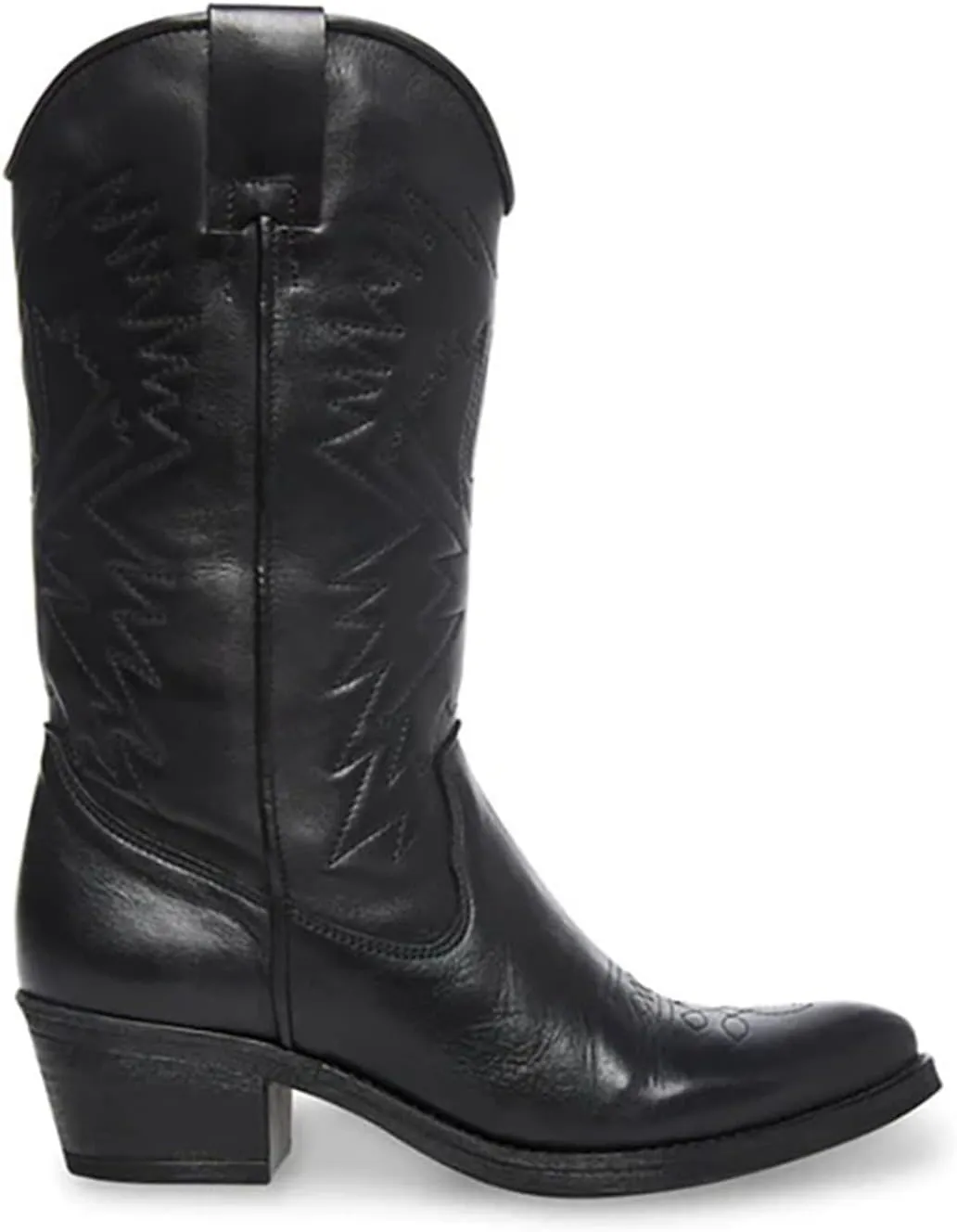 Ladmiple Cowboy Boots For Women Wide Calf Knee High Cowgirl Boots Embroidery Retro Fashion Tall Boot Pull On for Ladies 2024