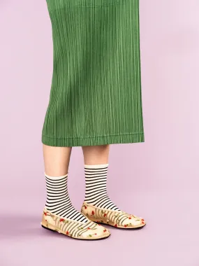 Nautical Stripe Crew Blue
