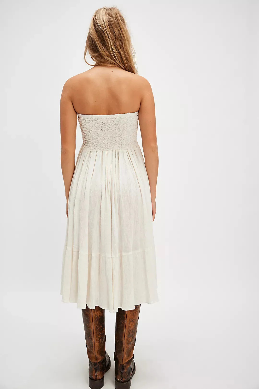 Prairie Convertible Skirt | Whisper White