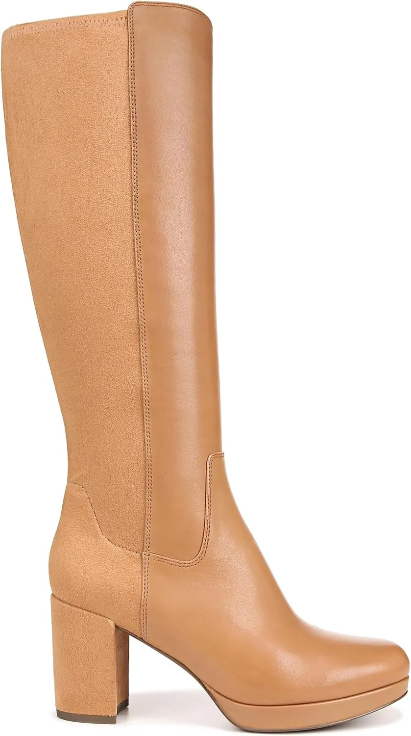 Vionic Womens Jenner Ynez Knee High Boot- Supportive Heels That Include an Orthotic Insole Providing Arch Support and Stability, Women's Dress Comfort Shoes Sizes 5-11