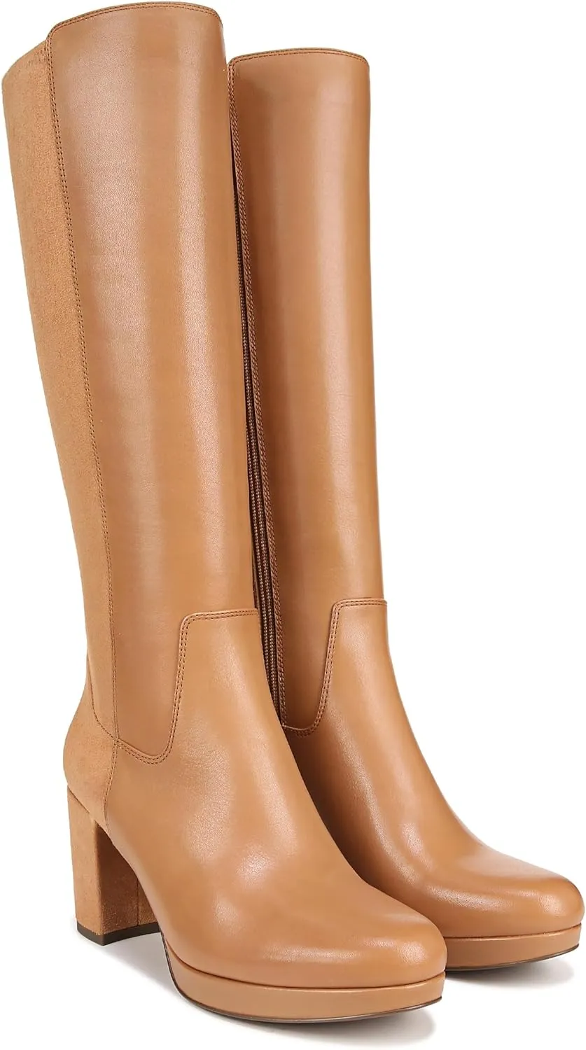 Vionic Womens Jenner Ynez Knee High Boot- Supportive Heels That Include an Orthotic Insole Providing Arch Support and Stability, Women's Dress Comfort Shoes Sizes 5-11