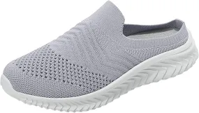 Women's Orthopedic Clogs with Air Cushion Support to Reduce Back and Knee Pressure Mesh Shoes Slip-On Slippers